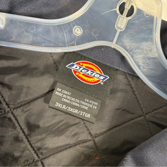 Dickies Insulated Eisenhower Work Men's Navy Jacket 3XL - Picture 4 of 9